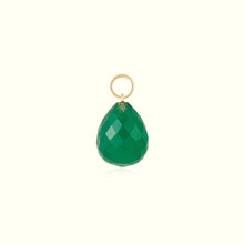 Load image into Gallery viewer, 14K Solid Gold Crystal Charm Necklace for healing by Aurelie Gi — alternate angle