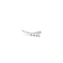 Load image into Gallery viewer, MONICA | Single Diamond Bar Stud by Aurelie Gi — alternate angle