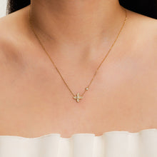 Load image into Gallery viewer, KLOEY | Lab Grown Diamond Clover Necklace