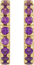 Load image into Gallery viewer, French-Set Huggie Hoop Earrings