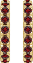 Load image into Gallery viewer, French-Set Huggie Hoop Earrings