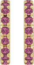Load image into Gallery viewer, French-Set Huggie Hoop Earrings
