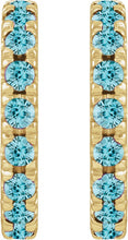 Load image into Gallery viewer, French-Set Huggie Hoop Earrings