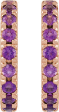Load image into Gallery viewer, French-Set Huggie Hoop Earrings