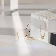 Load image into Gallery viewer, DYLAN | Diamond Cut Heart Necklace Necklaces AURELIE GI