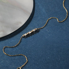 Load image into Gallery viewer, Amelia | White Sapphire Baguette Bracelet Bracelets AURELIE GI