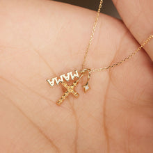 Load image into Gallery viewer, MAMA | Tiny Script Mama Pendant Necklaces AURELIE GI