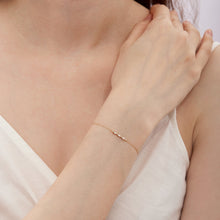 Load image into Gallery viewer, Amelia | White Sapphire Baguette Bracelet Bracelets AURELIE GI