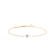 Load image into Gallery viewer, SOPHIE | Diamond Heart Bracelet