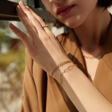 Load image into Gallery viewer, THEODORA | Graduated Paper Clip Bracelet Bracelets AURELIE GI