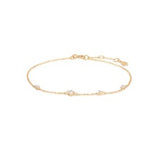 Load image into Gallery viewer, MATILDA | Rose Cut White Sapphire Bracelet Bracelets AURELIE GI