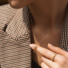 Load image into Gallery viewer, IMOGEN | Gold Paper Clip Charm Earring Charms AURELIE GI