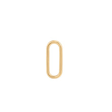 Load image into Gallery viewer, IMOGEN | Gold Paper Clip Charm Earring Charms AURELIE GI