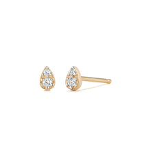 Load image into Gallery viewer, ROSA | Diamond Pave Teardrop Studs