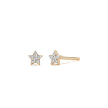 Load image into Gallery viewer, FELICITY | Diamond Star Studs