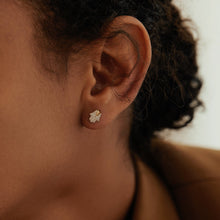 Load image into Gallery viewer, MIRIAM | Diamond Hamsa Single Stud Earring Earring Charms AURELIE GI