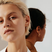 Load image into Gallery viewer, KEREN | White Sapphire Evil Eye Ear Cuff Ear Cuffs AURELIE GI