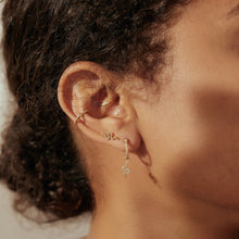 Load image into Gallery viewer, NEFERTITI | Diamond Snake Single Piercing Earring Piercing AURELIE GI