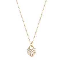 Load image into Gallery viewer, BELLA | Diamond Heart Pendant