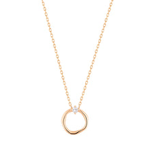 Load image into Gallery viewer, LILLIAN | Diamond Circle Necklace