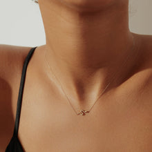 Load image into Gallery viewer, NEFERTITI | Diamond Snake Necklace Necklaces AURELIE GI