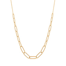Load image into Gallery viewer, THEODORA | Graduated Paper Clip Necklace Necklaces AURELIE GI