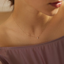Load image into Gallery viewer, TALIA | White Pearl & White Sapphire Necklace Necklaces AURELIE GI