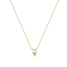 Load image into Gallery viewer, TALIA | White Pearl & White Sapphire Necklace Necklaces AURELIE GI