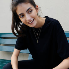 Load image into Gallery viewer, SHINE | Bar Charm With Diamond Necklace Charms AURELIE GI