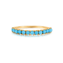 Load image into Gallery viewer, MARIA | Turquoise Stacking Ring Rings AURELIE GI