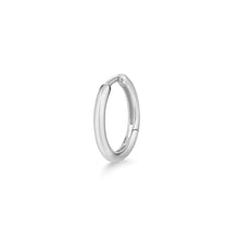 Load image into Gallery viewer, ANNA | Yellow Gold Single Huggie Hoop Hoops & Huggies AURELIE GI White Gold Single