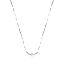Load image into Gallery viewer, INEZ | Triple Diamond Necklace Necklaces AURELIE GI White Gold