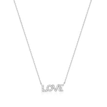 Load image into Gallery viewer, Love | Diamond Necklace Necklaces AURELIE GI White Gold