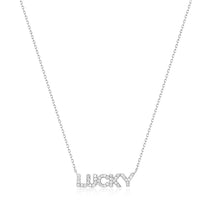 Load image into Gallery viewer, Lucky | Diamond Necklace Necklaces AURELIE GI White Gold