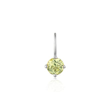 Load image into Gallery viewer, AUGUST | Peridot Necklace Charm Necklace Charms AURELIE GI White Gold