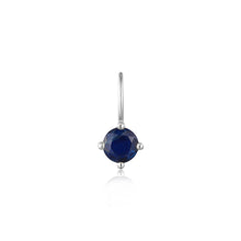 Load image into Gallery viewer, SEPTEMBER | Sapphire Necklace Charm Necklace Charms AURELIE GI White Gold