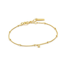 Load image into Gallery viewer, Gold Shimmer Single Stud Bracelet
