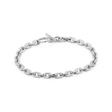Load image into Gallery viewer, Silver Chain Hook Bracelet