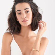 Load image into Gallery viewer, Gold Twister Cuff