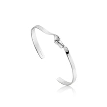 Load image into Gallery viewer, Silver Twister Cuff