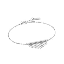 Load image into Gallery viewer, Silver Fringe Fall Bracelet