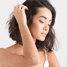 Load image into Gallery viewer, Turquoise Discs Gold Bracelet