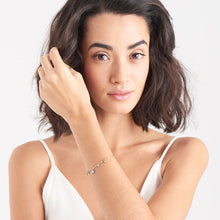 Load image into Gallery viewer, Turquoise and Labradorite Silver Bracelet