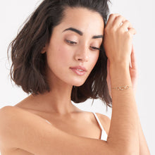 Load image into Gallery viewer, Gold Swirl Nexus Bracelet