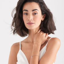 Load image into Gallery viewer, Silver Crush Drop Disc Bracelet