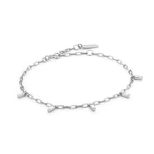 Load image into Gallery viewer, Silver Glow Drop Bracelet