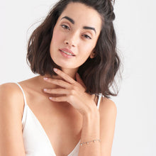 Load image into Gallery viewer, Silver Glow Drop Bracelet