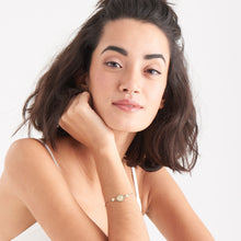 Load image into Gallery viewer, Gold Winged Goddess Bracelet