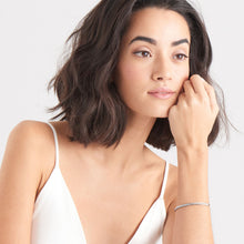 Load image into Gallery viewer, Silver Curb Chain Cuff