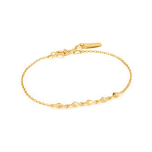 Load image into Gallery viewer, Gold Spike Bracelet